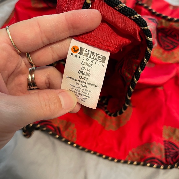 Womens Chinese girl costume 12-14 - Picture 4 of 6